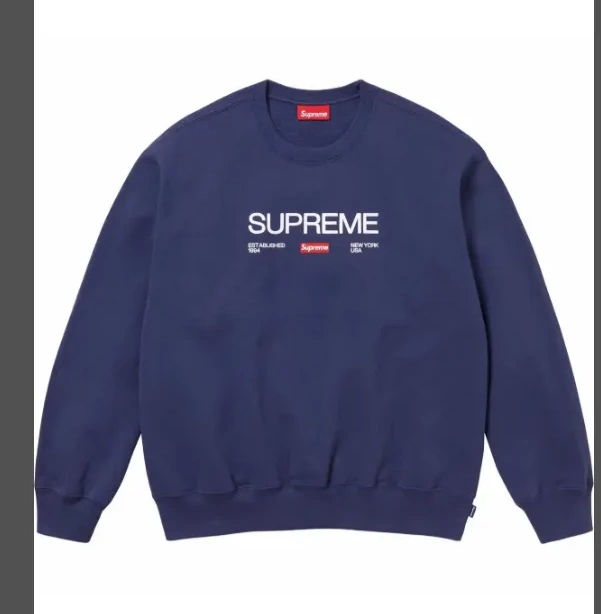 Black L Grey Logo Hoodie Royal M 1994 Blue XL Letter EST S Box 0723